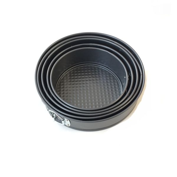 Форма для выпечки металлическая разъёмная антипригарная | Кольцо набор 6 шт: Ø 18-28 см, высота 7 см