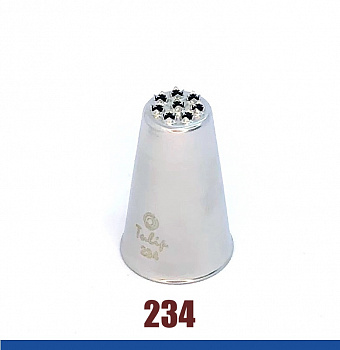 Кондитерская насадка 234 Tulip™ Травка с фасонными дырочками Кондитерская насадка 234 Tulip™ Травка с фасонными дырочками