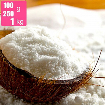 Кокосовая стружка, натуральная без добавок и сахара fine 65% | 100 г - 1 кг Кокосовая стружка, натуральная без добавок и сахара fine 65% | 100 г - 1 кг