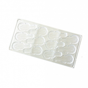 Поликарбонатная форма для шоколада 275*135*24 мм | Скрипка мод.2021 Поликарбонатная форма для шоколада 275*135*24 мм | Скрипка мод.2021