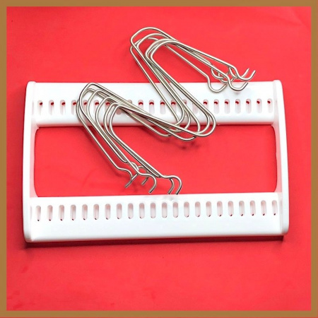 Органайзер для посуды, кастрюль, крышек, стойка для хранения на 6 ячеек (29•18•13 см) Органайзер для посуды, кастрюль, крышек, стойка для хранения на 6 ячеек (29•18•13 см)