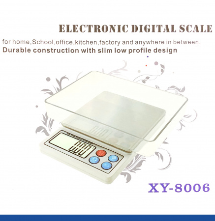 Кухонные весы Мини 0.1 - 2 кг (с чашкой) Кухонные весы Мини 0.1 - 2 кг (с чашкой)