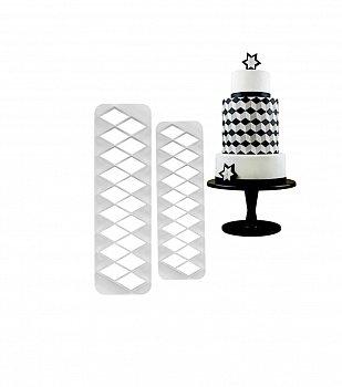 Вырубка Ромб | Набор 2 шт Вырубка Ромб | Набор 2 шт