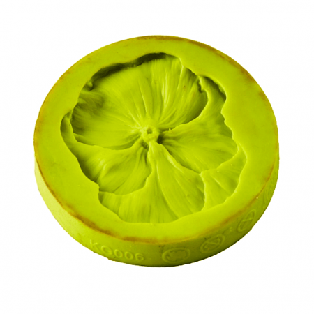 Молд силиконовый (вайнер) Бутон Виолы (диам.60 мм) Молд силиконовый (вайнер) Бутон Виолы (диам.60 мм)