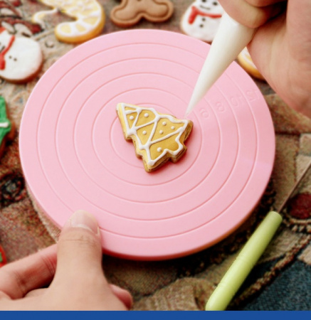 Поворотный столик пластиковый Мини ∅ 14 см | Эконом