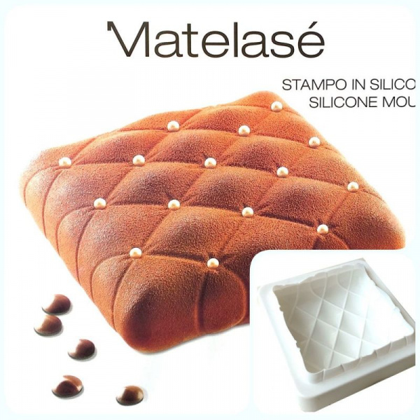 Силиконовая форма 3D для муссового торта | Мателас 145*145 мм