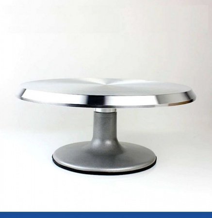 Поворотный стол для торта ∅ 34 см (большой) | Металл Поворотный стол для торта ∅ 34 см (большой) | Металл