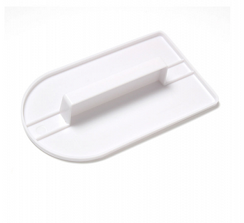 Утюжок для мастики модель 4 (полуовал) размер 15•7.5 см Утюжок для мастики модель 4 (полуовал) размер 15•7.5 см