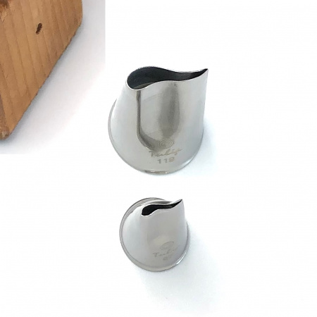 Кондитерская насадка 97 Tulip, Корея, прорезь 10 мм лепесток 2-й изогнутый