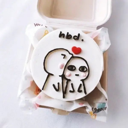 Коробка для бенто торта 12•12•8 см Крафт| БНТ Коробка для бенто торта 12•12•8 см Крафт| БНТ