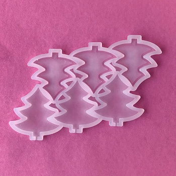 Силиконовая форма для шоколада-мастики-карамели 6 фигур - Ель Силиконовая форма для шоколада-мастики-карамели 6 фигур - Ель