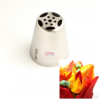 Насадка Тюльпан №3 пяти лепестковая | L размер (Russian Tulip Nozzle #3 Five Petals | L size | by Tulip Workshop) Насадка Тюльпан №3 пяти лепестковая | L размер (Russian Tulip Nozzle #3 Five Petals | L size | by Tulip Workshop)