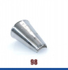 Кондитерская насадка 98 Tulip™ лента с зубчиками ракушка (Shell Basketweave) малая, прорезь 10 мм Кондитерская насадка 98 Tulip™ лента с зубчиками ракушка (Shell Basketweave) малая, прорезь 10 мм