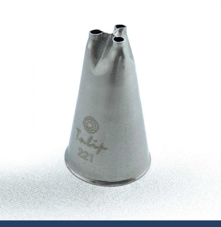 Кондитерская насадка 221 Tulip™ Травка (3 дырочки) Кондитерская насадка 221 Tulip™ Травка (3 дырочки)
