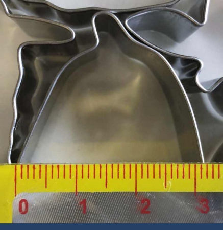 Вырубки Набор 6 шт Фрукты мини 20-50 мм, h 20 мм, нержавеющая сталь, Tulip Вырубки Набор 6 шт Фрукты мини 20-50 мм, h 20 мм, нержавеющая сталь, Tulip