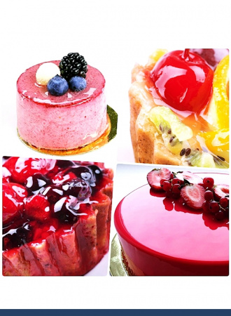 Кондитерский гель Нейтральный 1 кг горячего нанесения Кондитерский гель Нейтральный 1 кг горячего нанесения