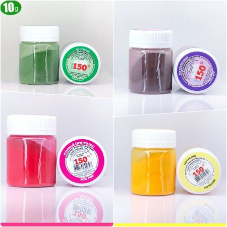 Пищевой краситель сухой ЖИРОрастворимый ЛАК ЕЖЕВИЧНЫЙ 10 г | 150º Bake!™