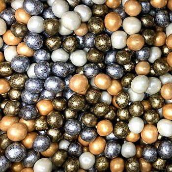 Мягкое шоколадное драже конфеты Бисер Микс 0.2 - 2.5 кг