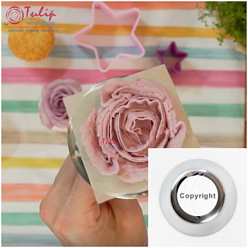 Насадка листик/лепесток E №106 лепестки Пиона | L размер (Russian Leaf&Petal E Nozzle #106 Peony Petals | L size | By Tulip Workshop) Насадка листик/лепесток E №106 лепестки Пиона | L размер (Russian Leaf&Petal E Nozzle #106 Peony Petals | L size | By Tulip Workshop)