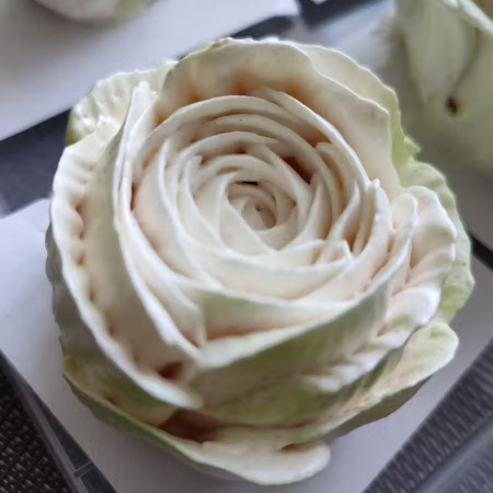 Кондитерская насадка для зефира лепесток большой 201 прямой (прорезь 35 мм) Эконом