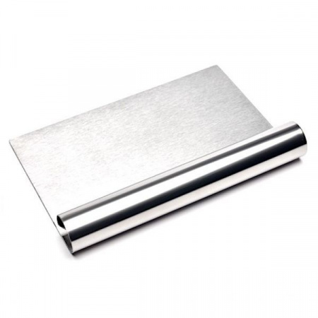 Кондитерский шпатель метал. прямой с ручкой | высота 13,15,20,22 см